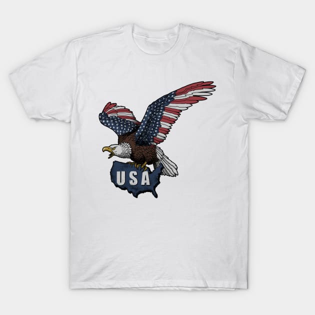 USA T-Shirt by ES427